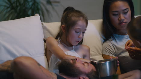 family movie night