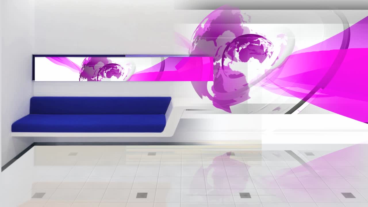 3D Virtual Studio Set Background
