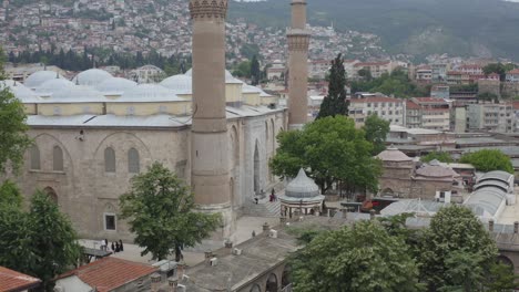 bursa grand mosque or ulu cami is a mosque in bursa, turkey. built in 14th century.