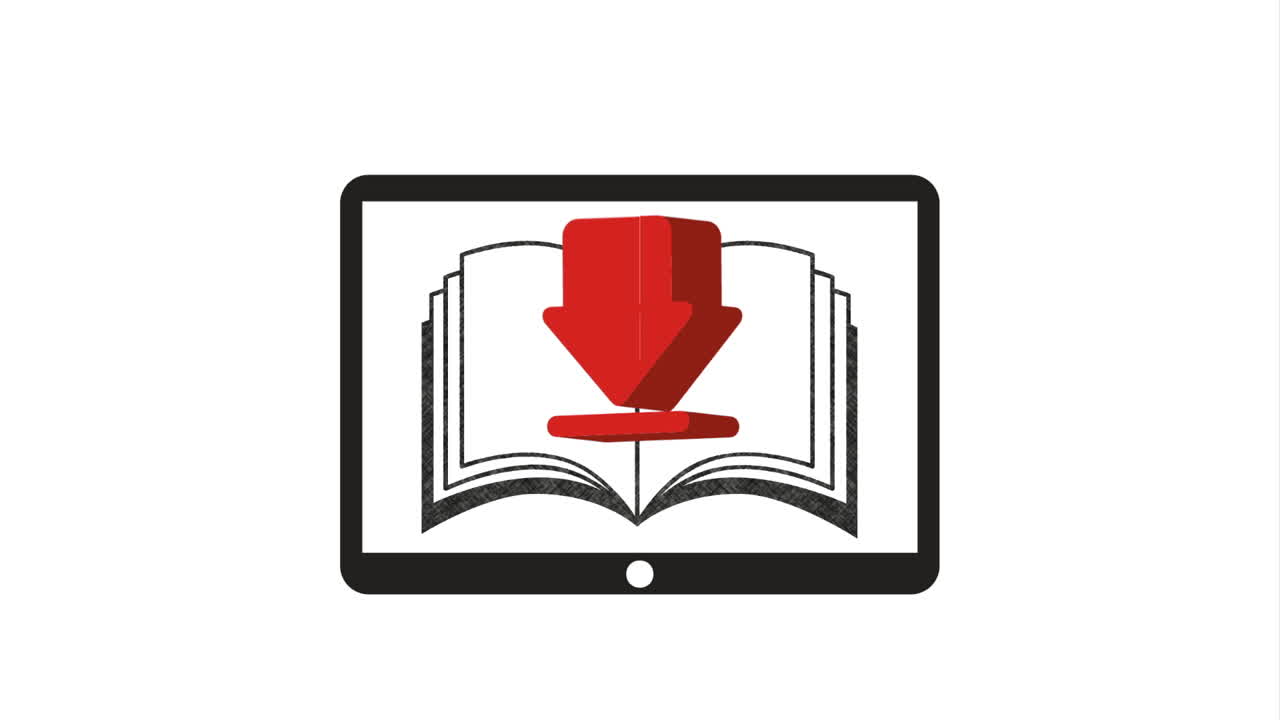 descargar diseño de libros electrónicos, animación de video