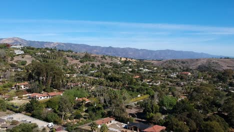 aerial view of hollywood