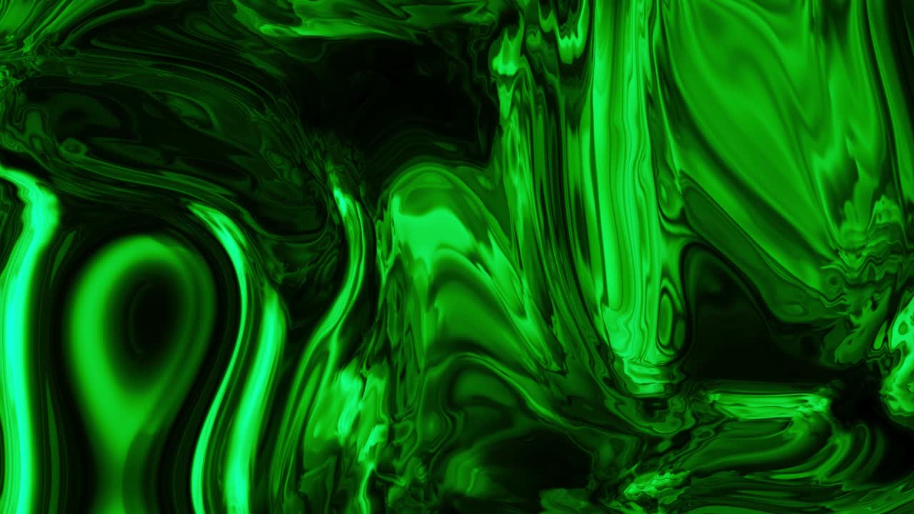 abstracto pintura de tinta de color verde extendida fondo de explosión líquido de colores