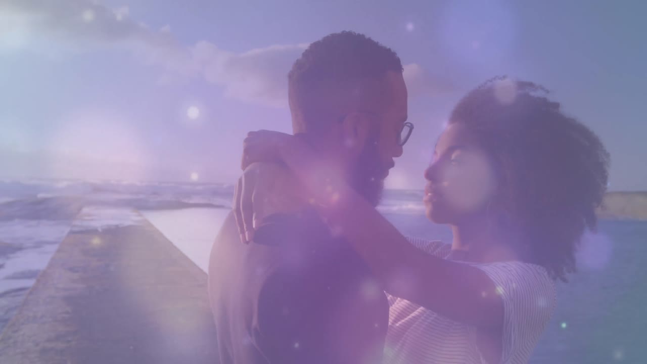 다양한 커플 키스 스의 애니메이션