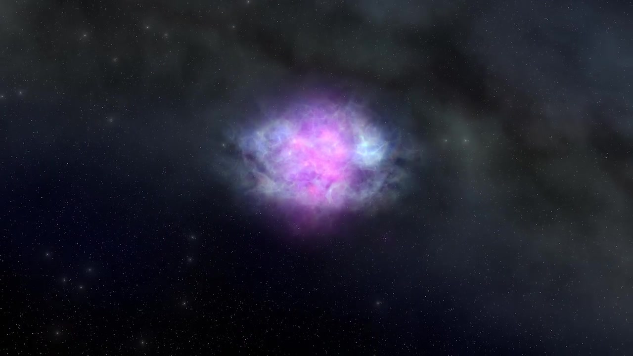 Nebulosa in Evoluzione nello Spazio Profondo Stellato
