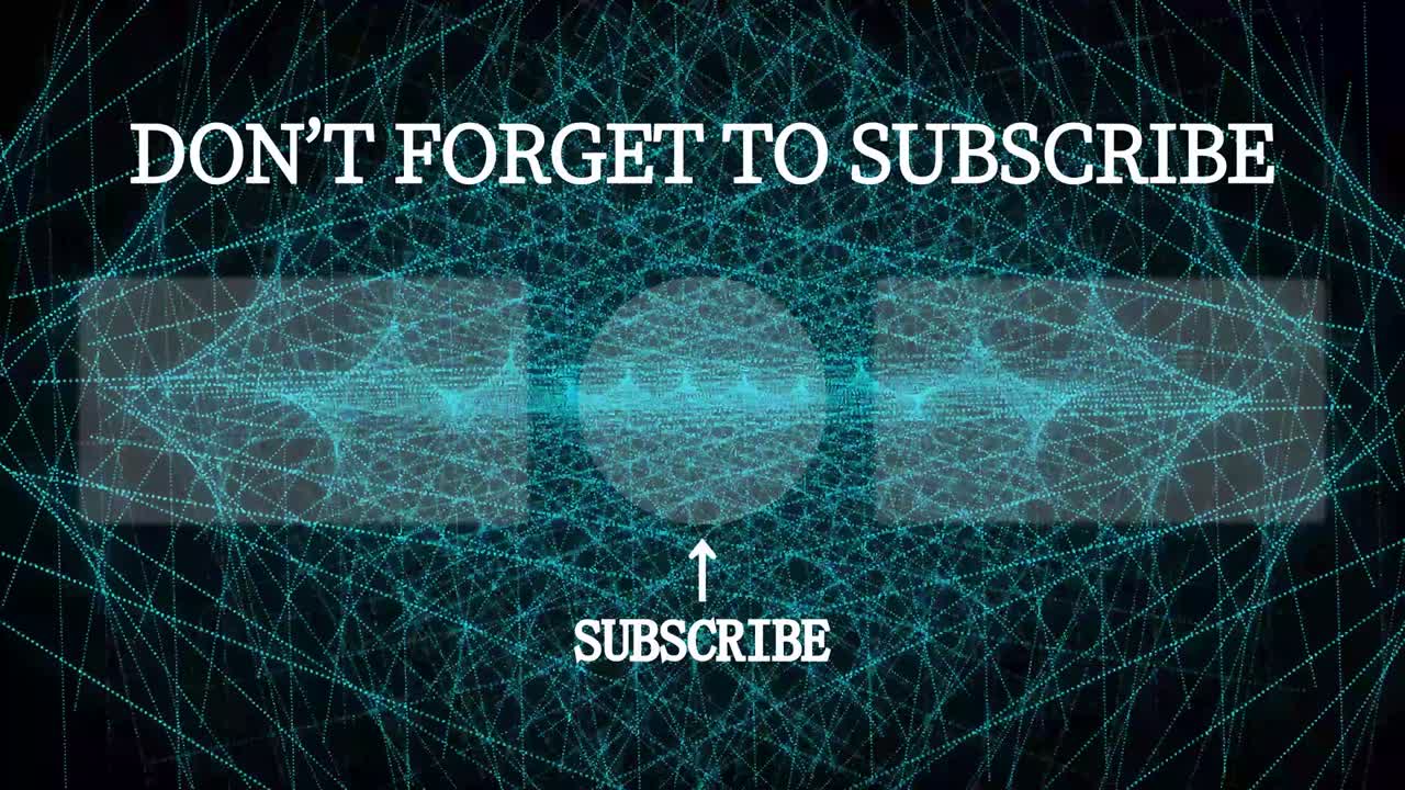 멋진 엔딩 카드 엔딩 스크린 모션 그래픽