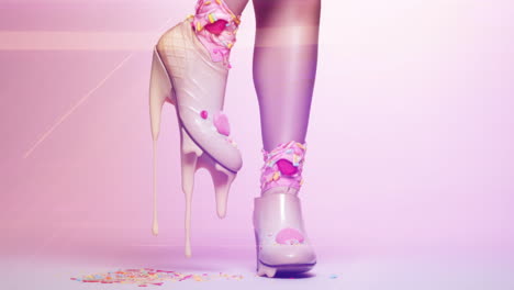 High-Heels-Aus-Süßigkeiten-Und-Bonbons-Mit-Generativer-KI