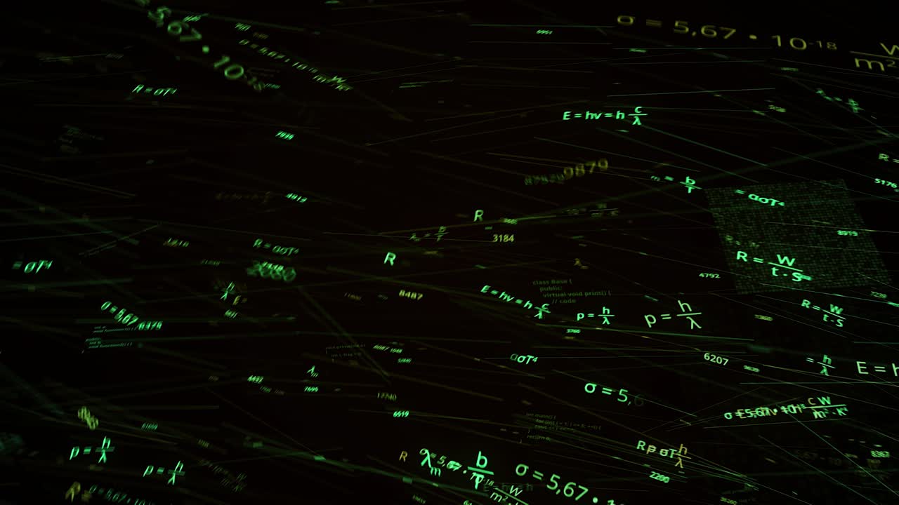 Abstract Math Equations