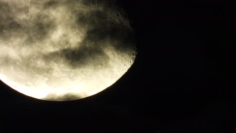 cielo de la luna - cielo de la noche - oro