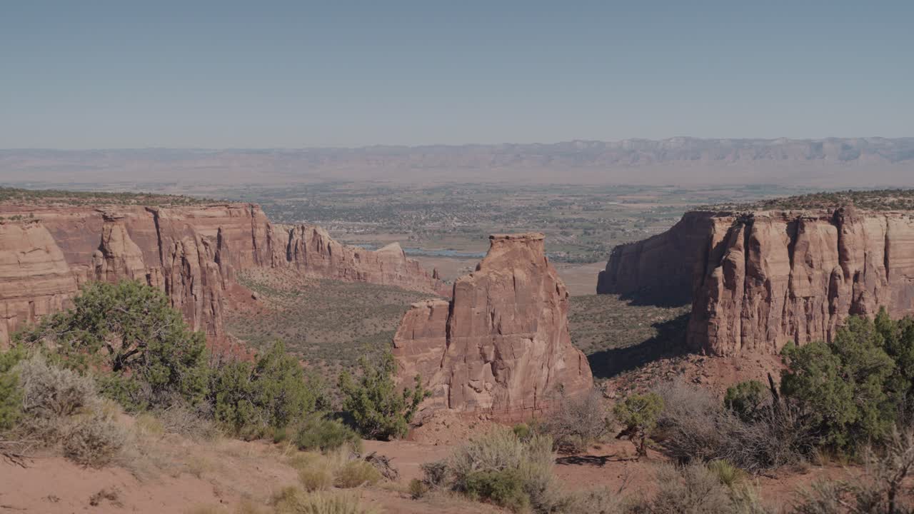 Scenic View of Colorado National Monument