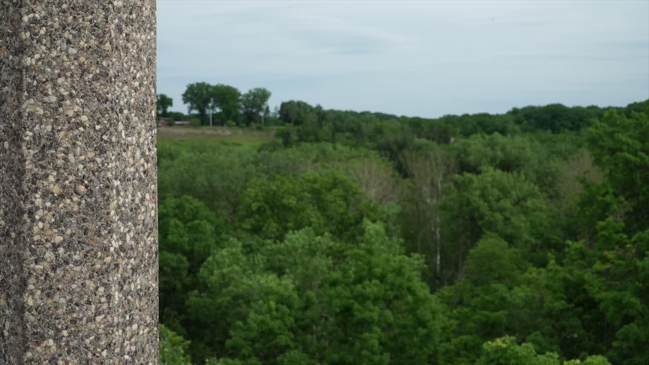 A shot where the focus is set on the foreground and not the background.