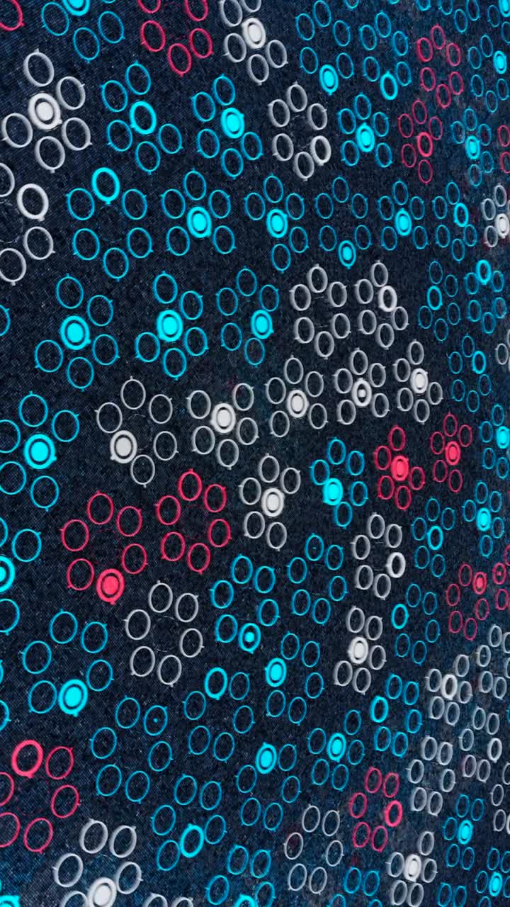 Abstract Geometric Pattern with Circles