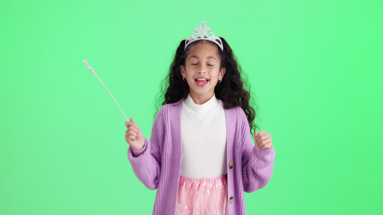 Girl dressed as a fairy princess