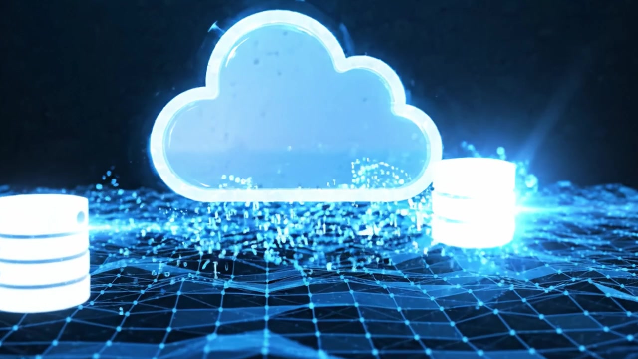 Dynamic Visualization of Cloud Computing and Data Storage: A Representation of Modern Technology Advancements and Digital Transformation