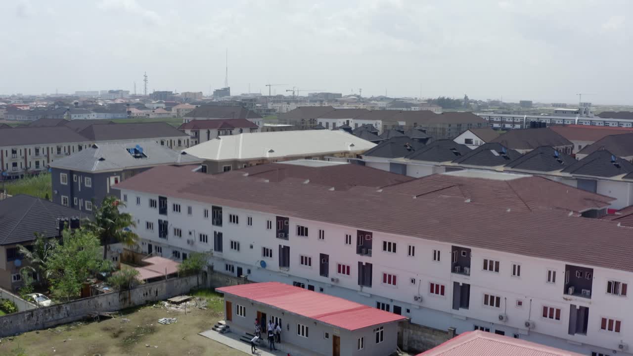 해안 마을 나이지리아 드론 07