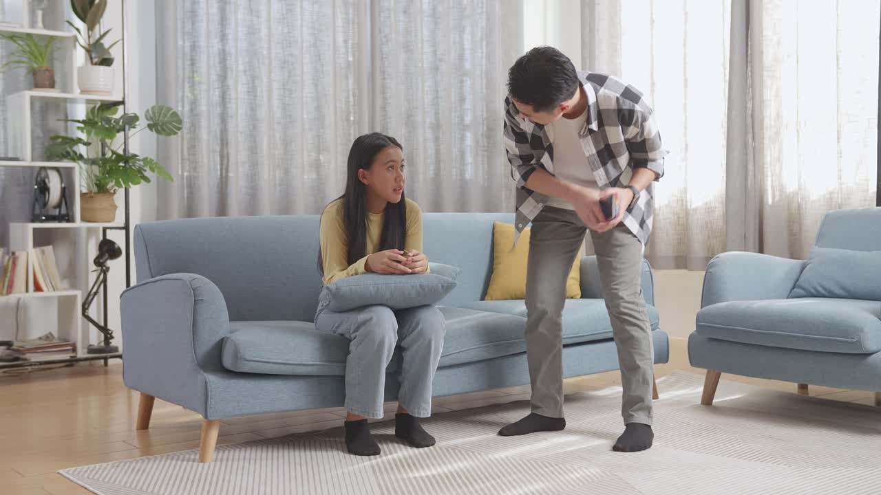 가족 갈등과 슬픈 딸