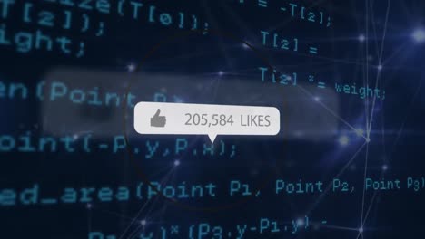 video digital único de scripts de programación de computadoras con crecientes gustos en las redes sociales