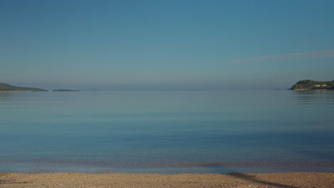 calm sea and coast in zakynthos