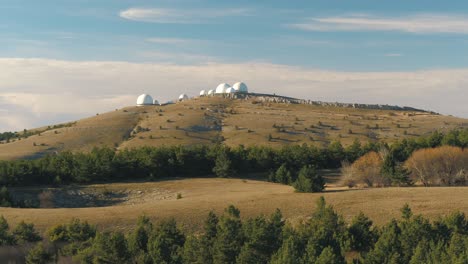 observatory on a mountain top