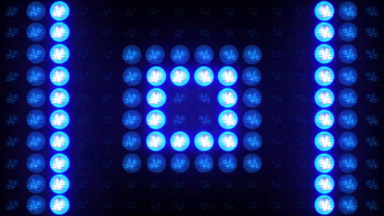 Blue Led Light Dj Background