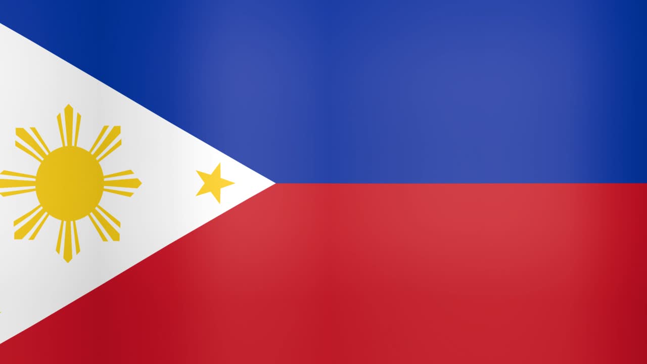 필리핀의 발을 흔들고 있는 루핑 배경