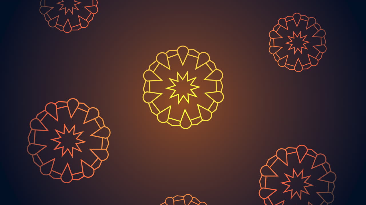 Sfondo con motivo geometrico a mandala