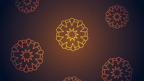 Geometric Mandala Pattern Background