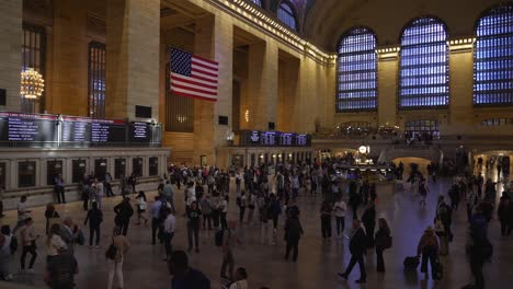 grand central terminal: a busy day in nyc