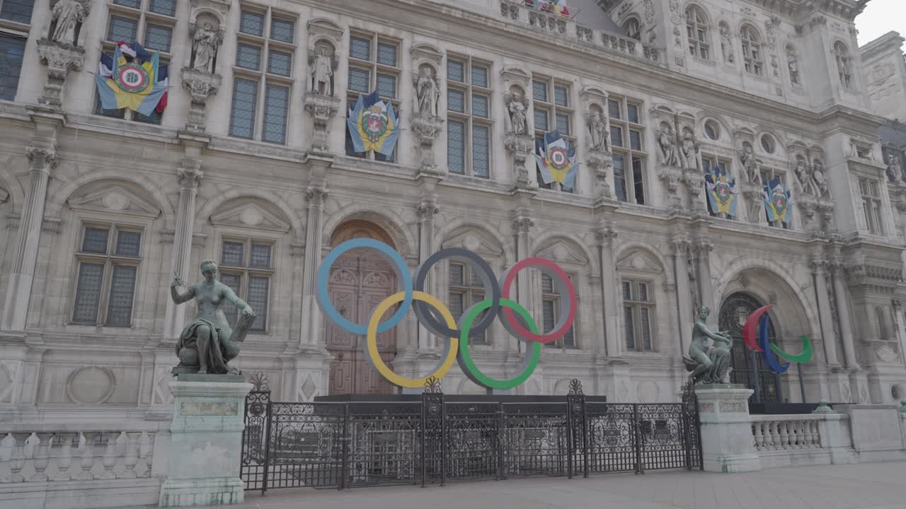 Olympic Rings in Paris