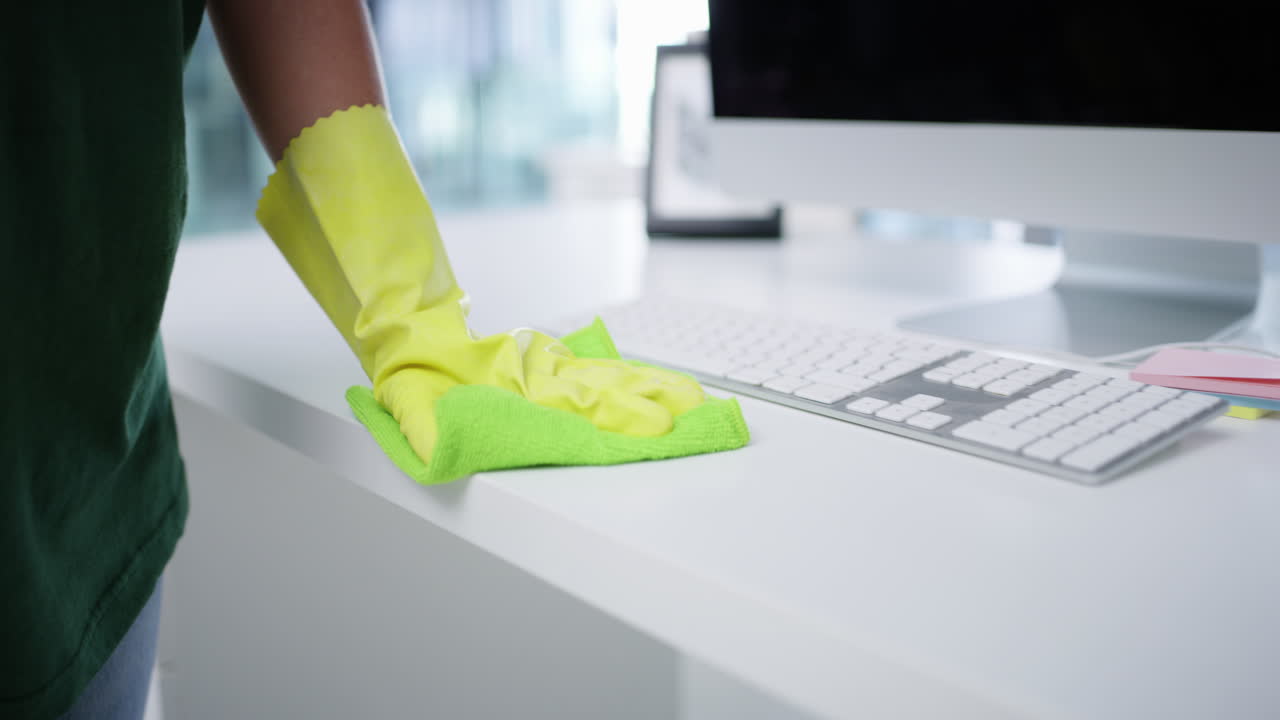 The place will be spotless when she's done