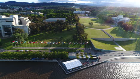 Pull-away-to-Parliament-House-Canberra