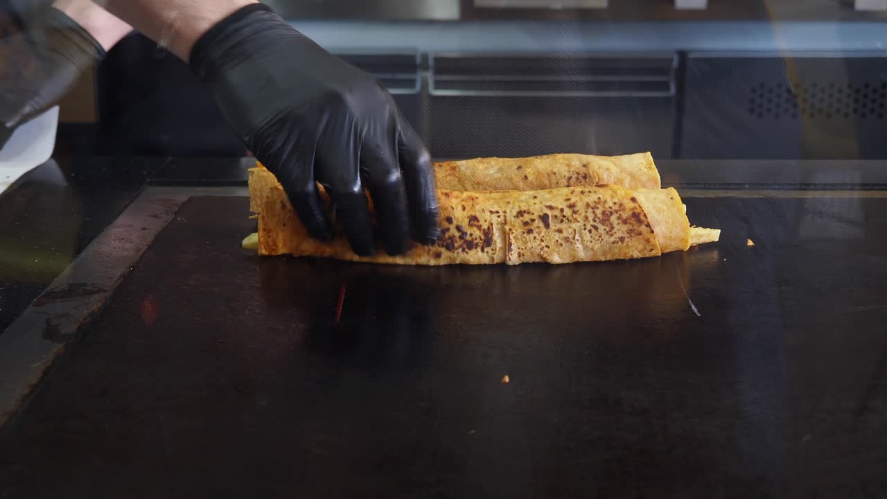 Preparing Delicious Wraps