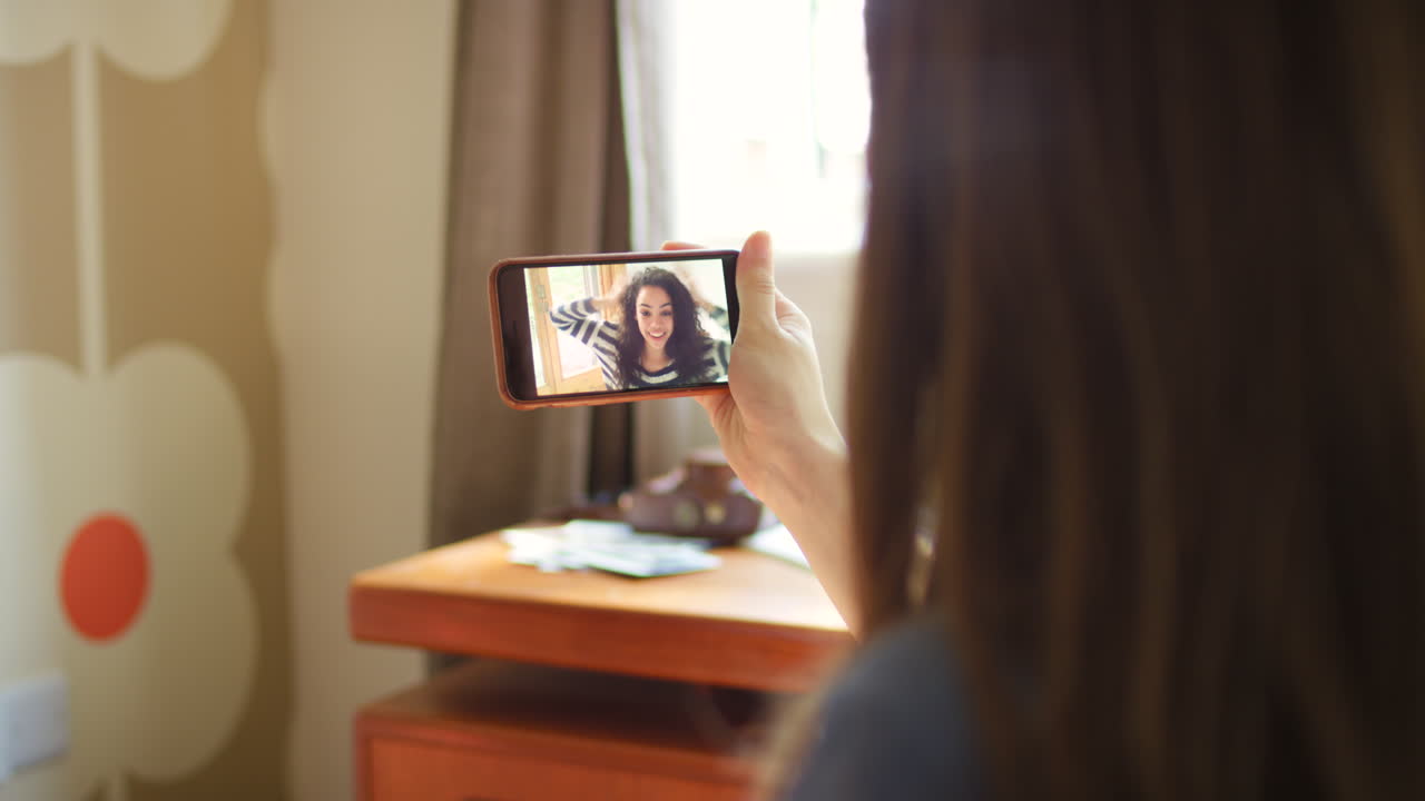 llamada de video con un amigo