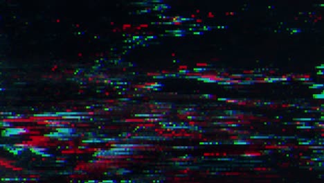 diseño único abstracto animación digital ruido de píxeles error de fallo daño de video