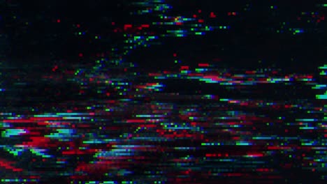 unique design abstract digital animation pixel noise glitch error video damage