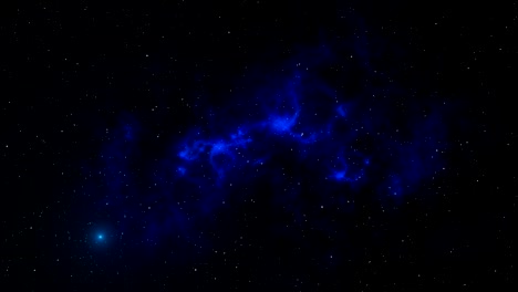 vuelo al espacio, nebulosa estelar