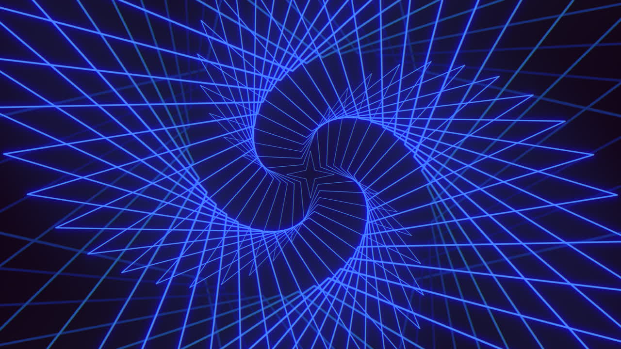 Blue spiral a mesmerizing arrangement of spiraling blue lines