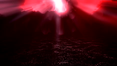 fondo de brillo abstracto de 4k - en bucle - video de stock video de stock