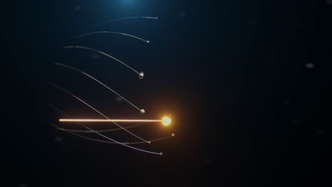 3d animation showing how our solar system moves through space