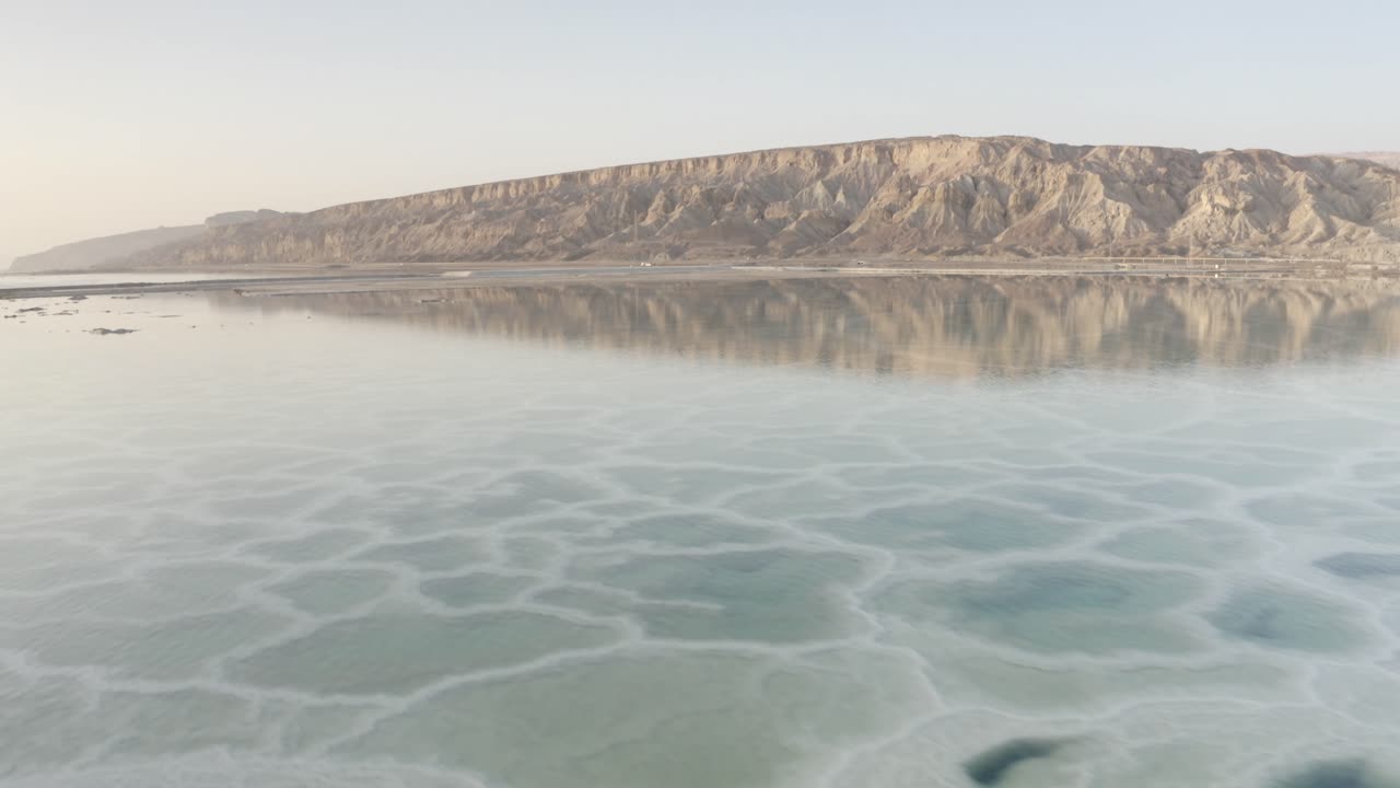 죽은 바다 의 공중 사진