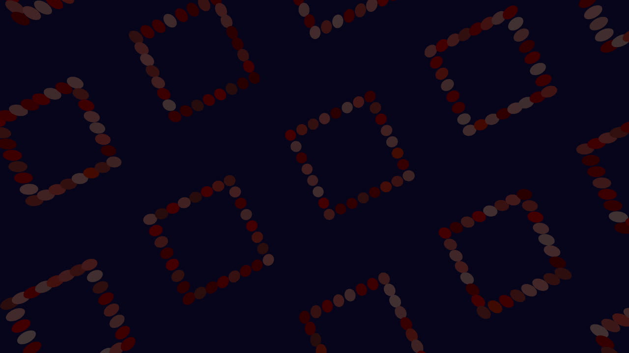 Symmetrical pattern of green squares on a dark background. The grid-like arrangement features various shades of green forming a mirror-image design on each side