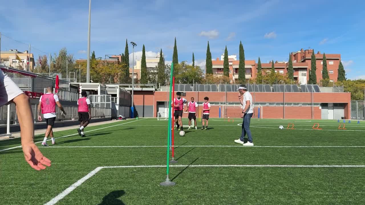 Soccer Training Session