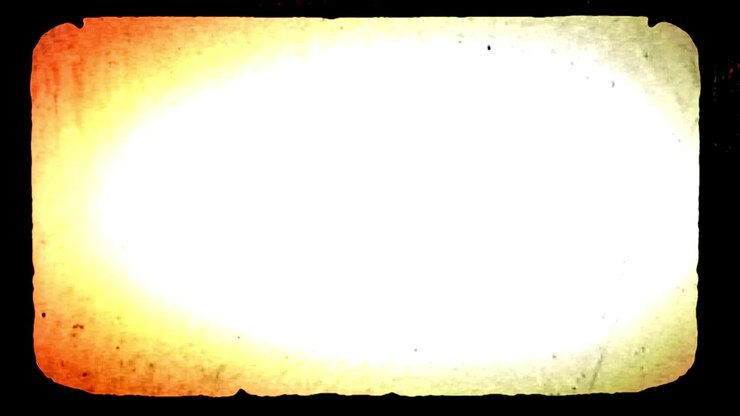 Vintage Film Frame Overlay with Scratches and Dust