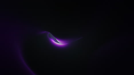 Flowing-dark-abstract-design-with-glowing-purple-center