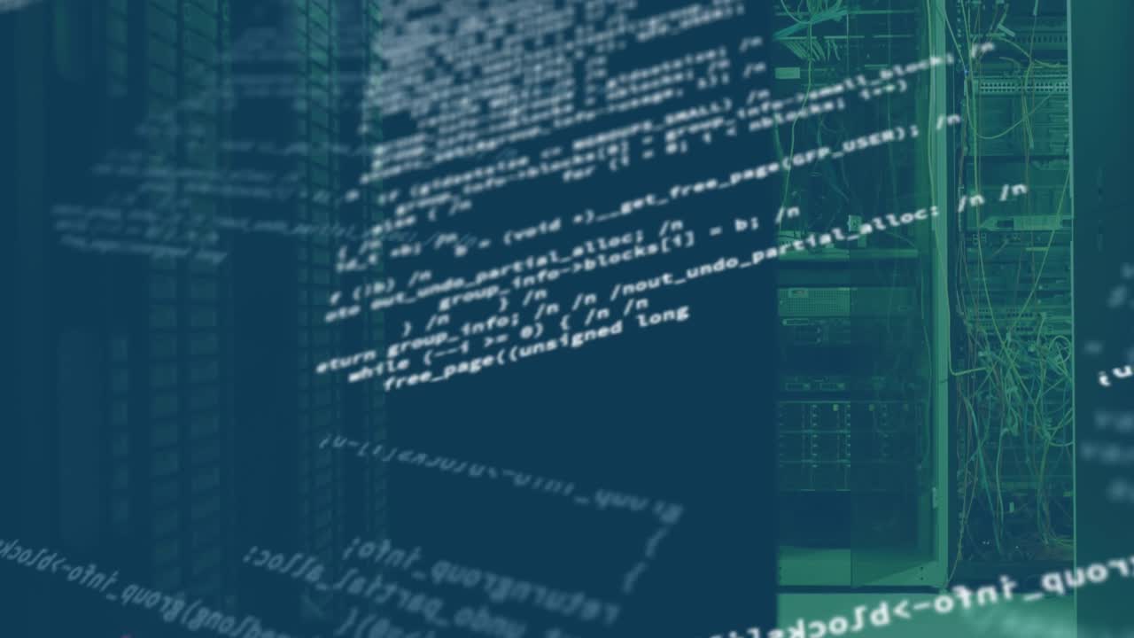Animation of computer language over data server systems