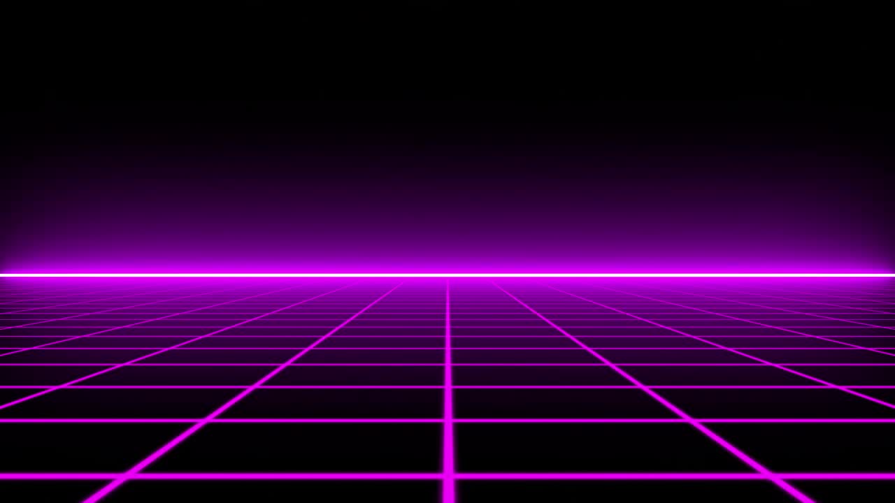 seguimiento de líneas de cuadrícula púrpura brillante
