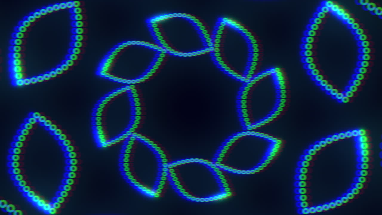 impresionante espiral de variadas hojas verdes, una exhibición cautivadora