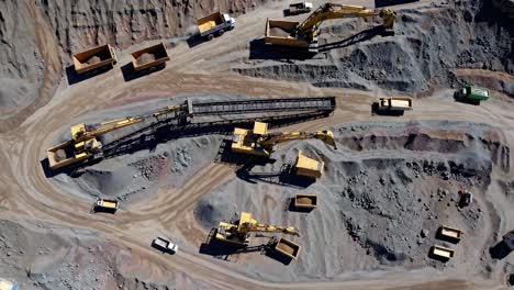 Aerial View of Quarry Operation