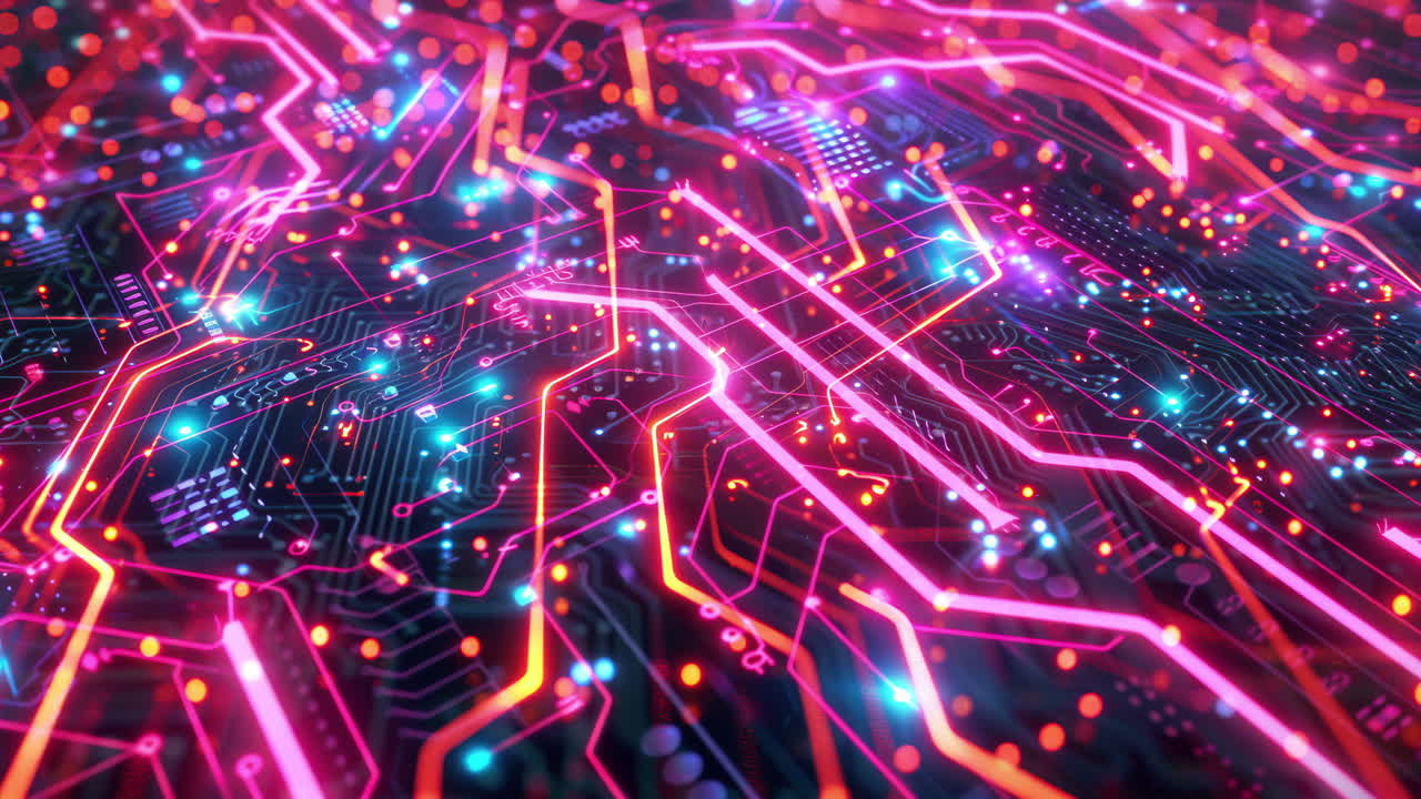 diseños de tecnología de placas de circuitos hechos con ai