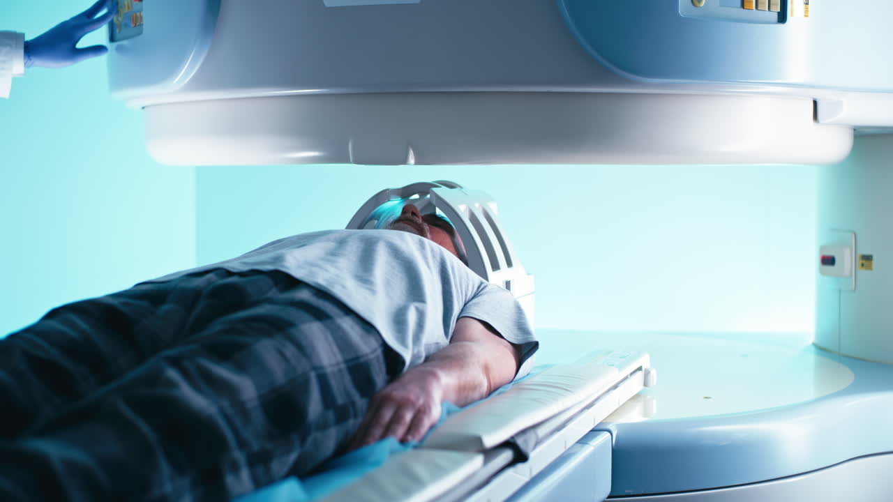 MRI Scan in Progress