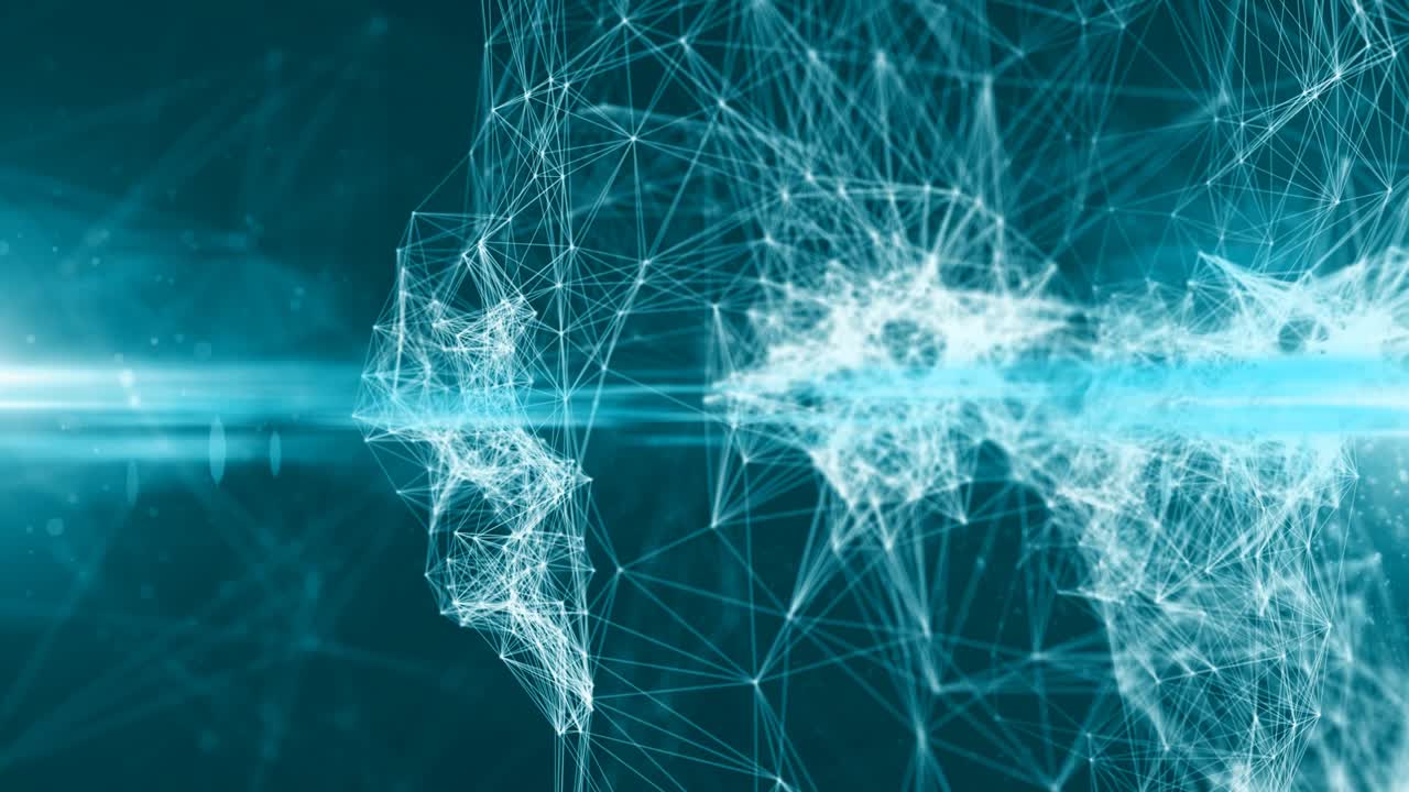 inteligencia artificial cerebro robótico digital computadora de aprendizaje profundo